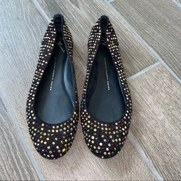 Giuseppe Zanotti embellished flats - Picture 2 of 9